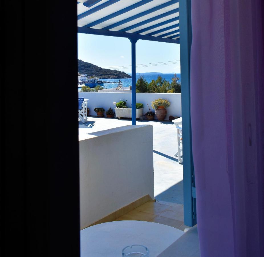 Angeliki Pension Katapola Ngoại thất bức ảnh
