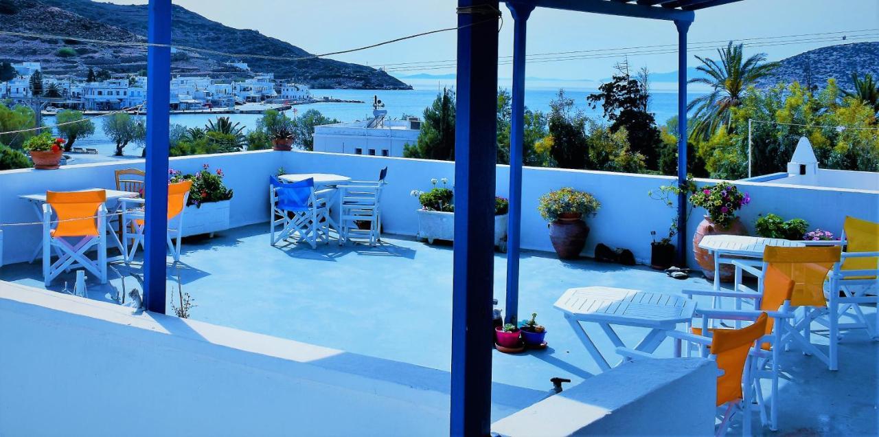 Angeliki Pension Katapola Ngoại thất bức ảnh
